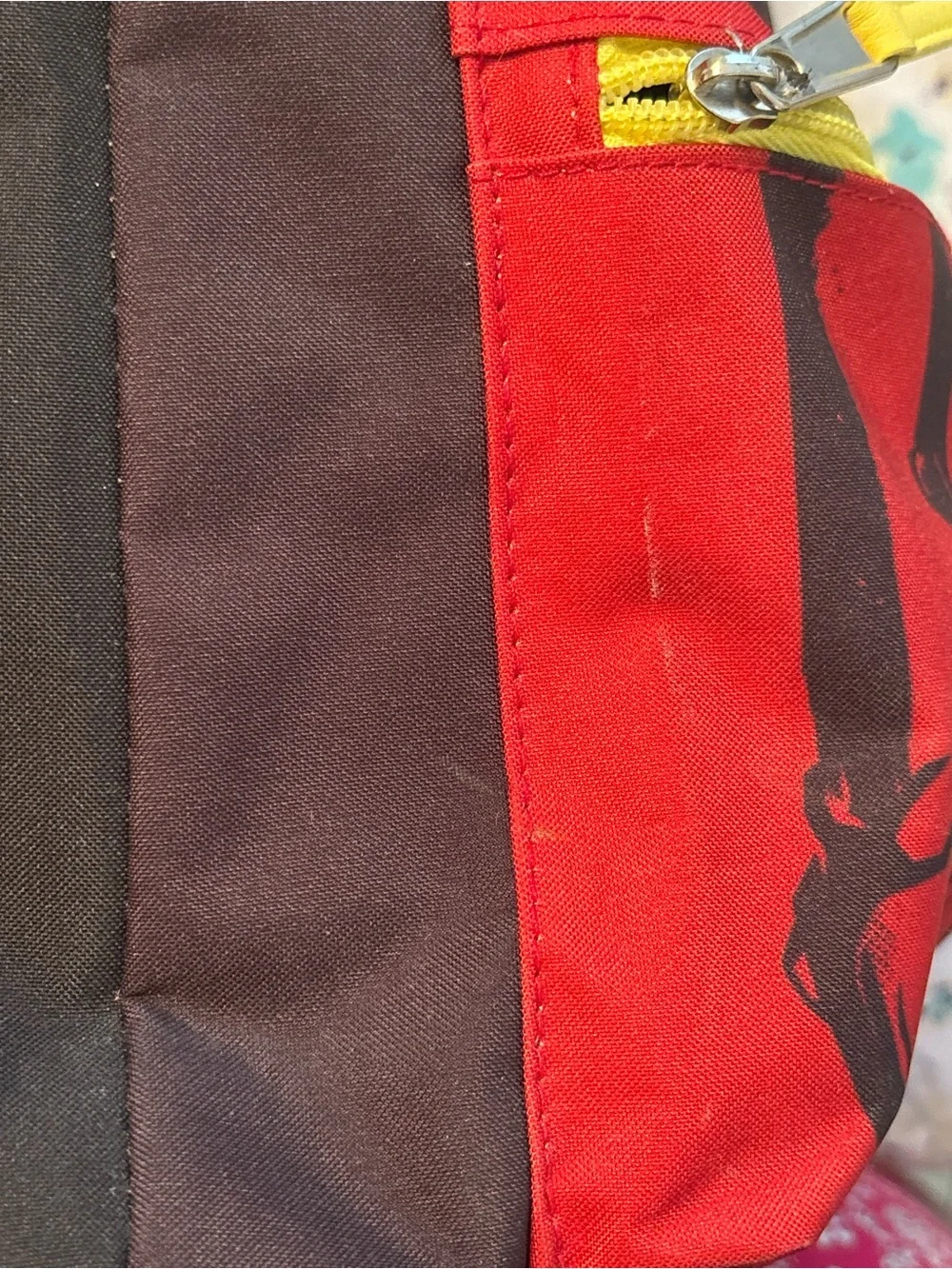Stranger Things Red and Black Graphic Backpack